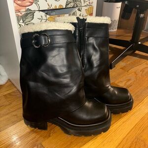 Fold over Black boot - Circus Sam Edelman